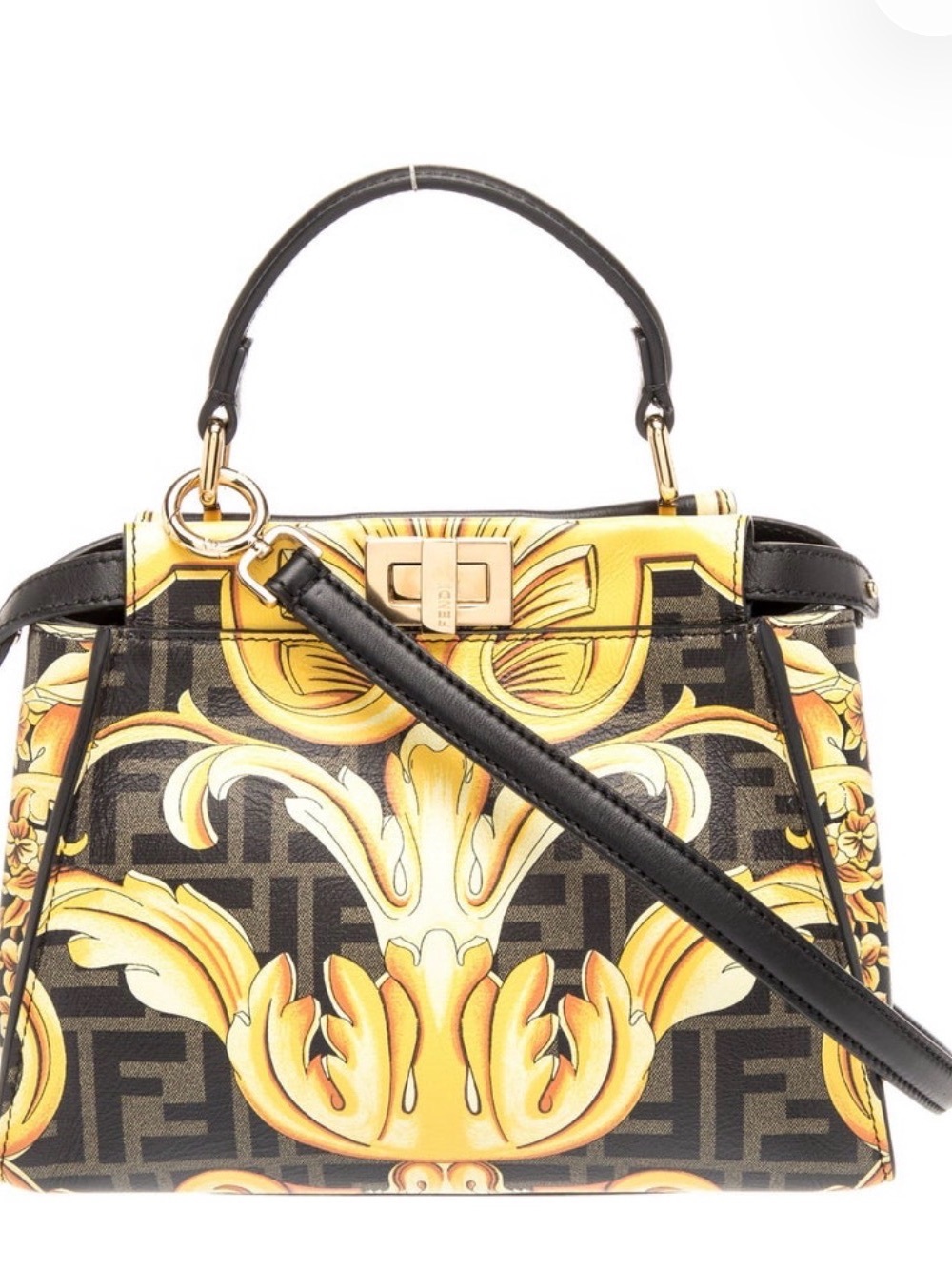 Fendace Zucca FF Fendi Peekaboo